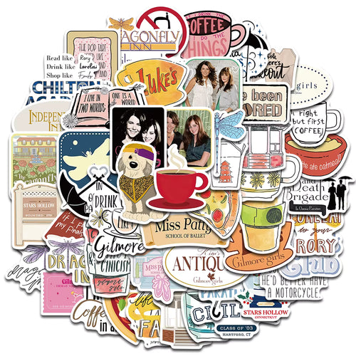 50PCS Gilmore Girls Stickers